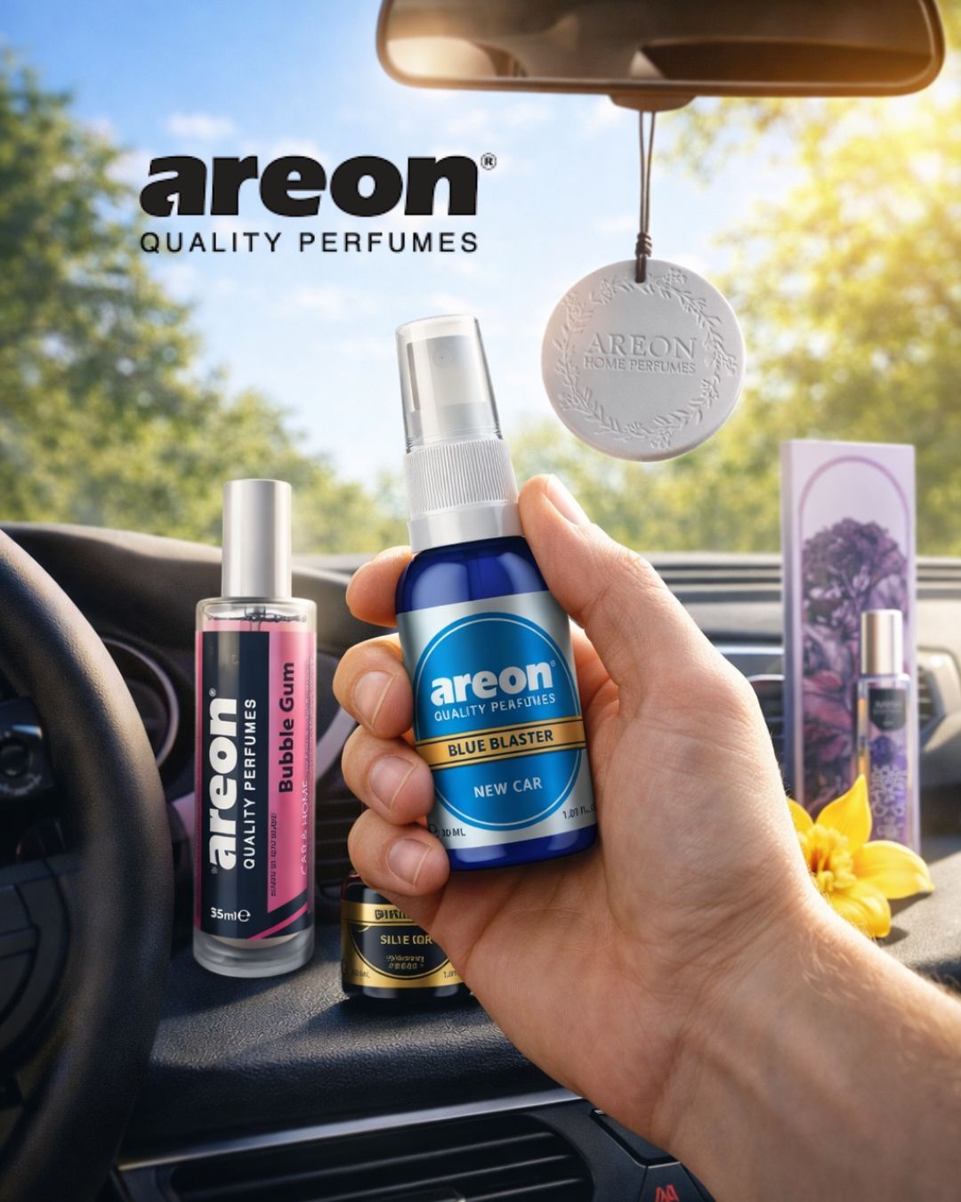 20% ZĽAVA na auto parfémy Areon Car Perfume. Objavíš ten svoj?