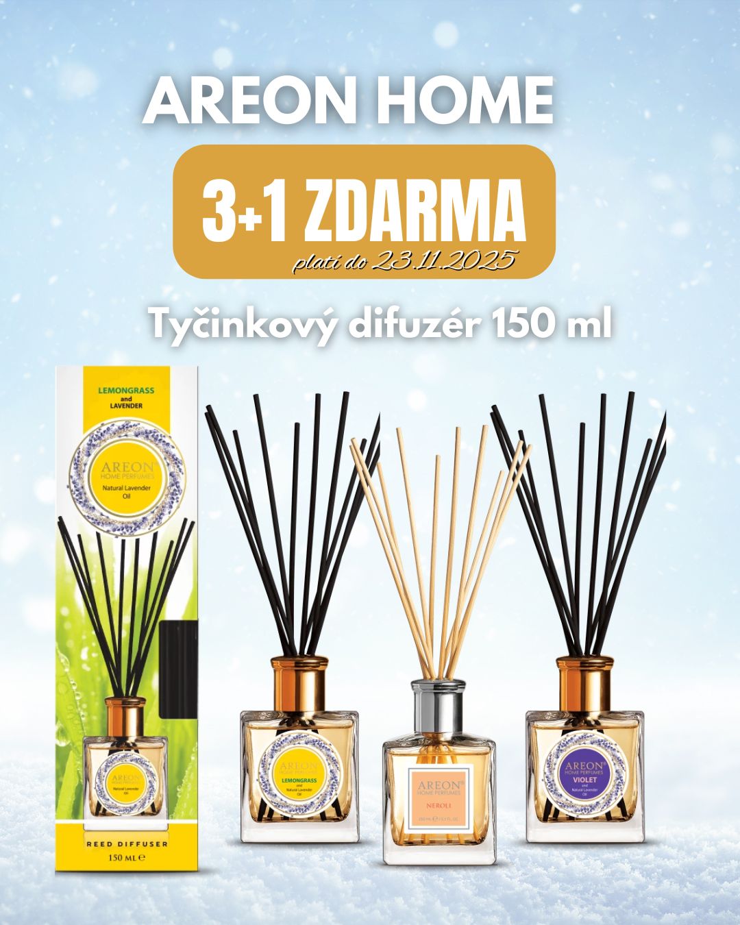 AKCIA 3+1 na Aróma difuzéry Areon Sticks 150 ml >>