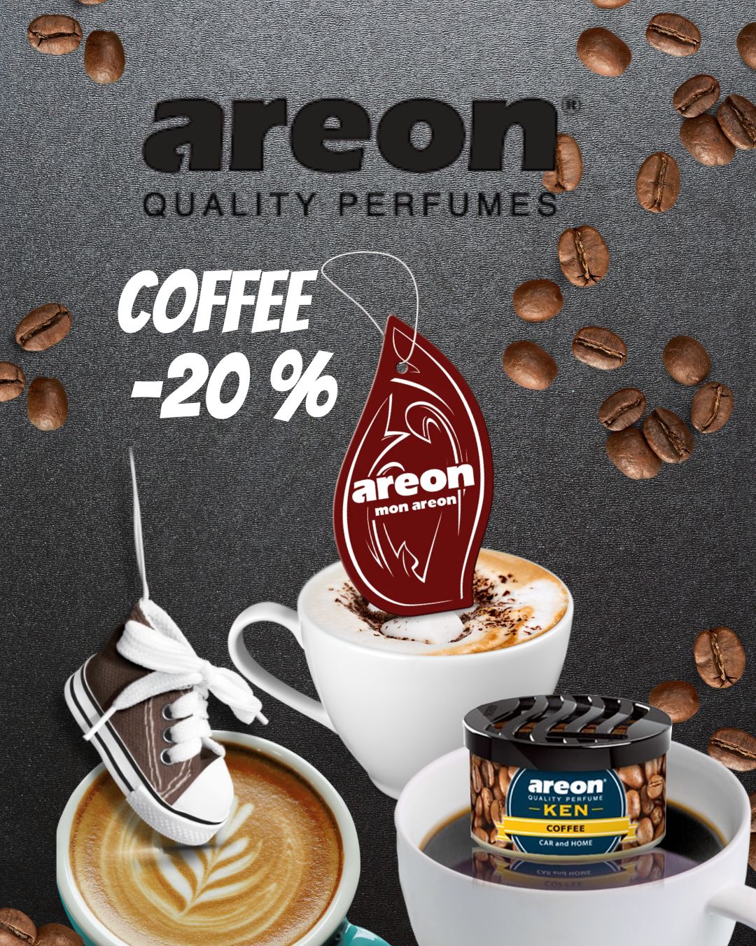 AREON Coffee teraz -20 %