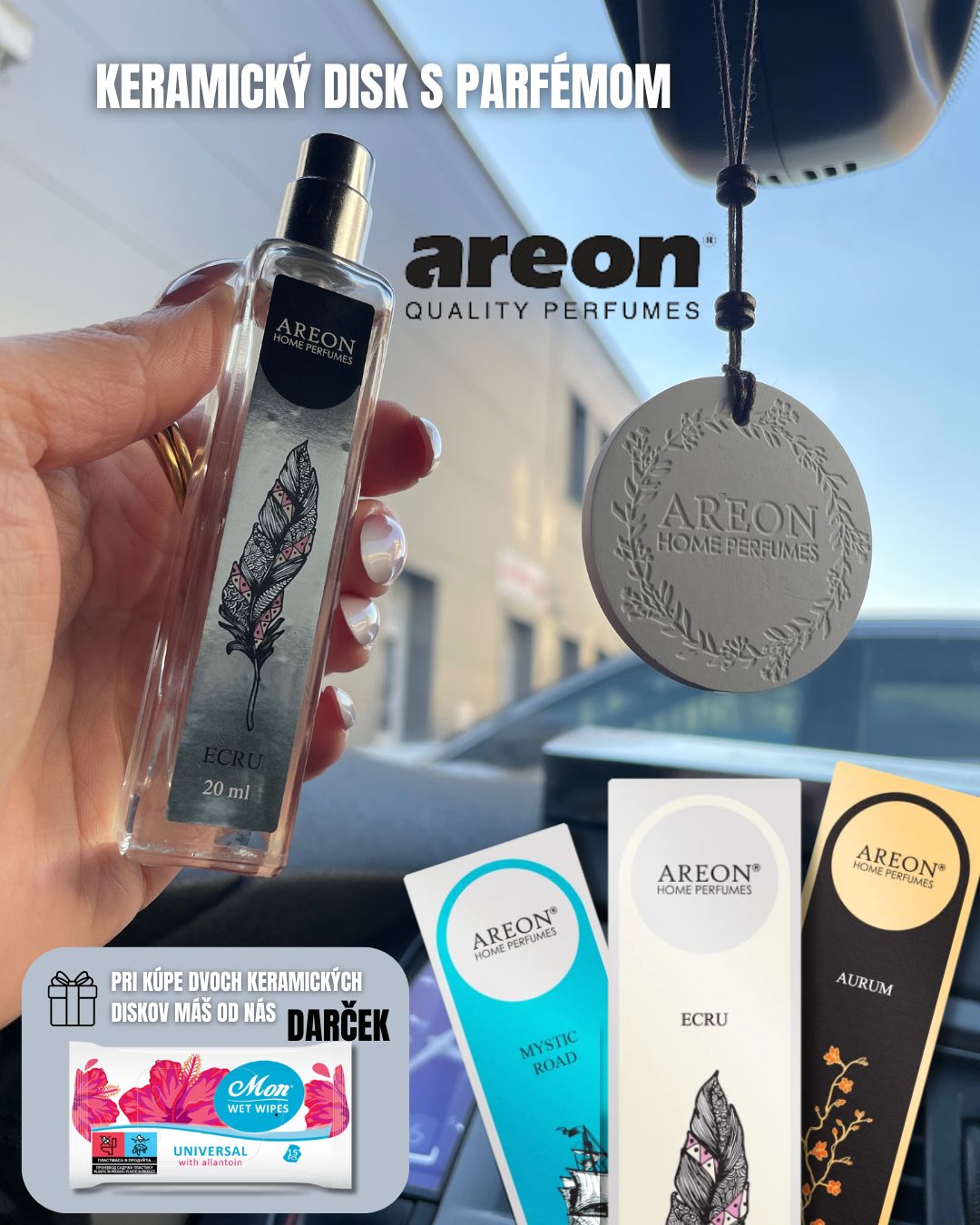 JE SPÄŤ! Úžasný keramický disk Areon teraz v AKCII...