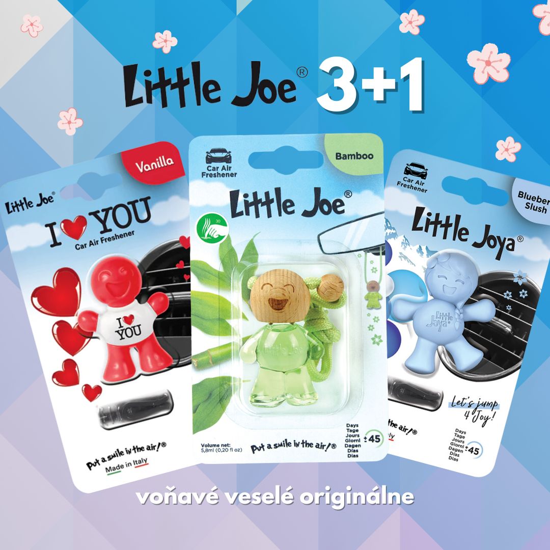 AKCIA 3+1 na osviežujúcu rodinku LITTLE JOE