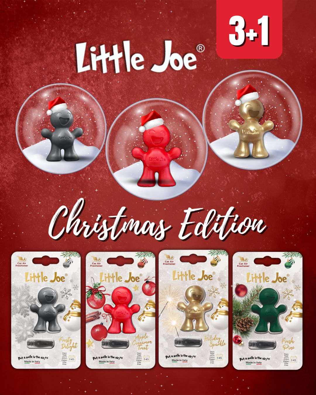 AKCIA 3+1 na osviežovače Little Joe