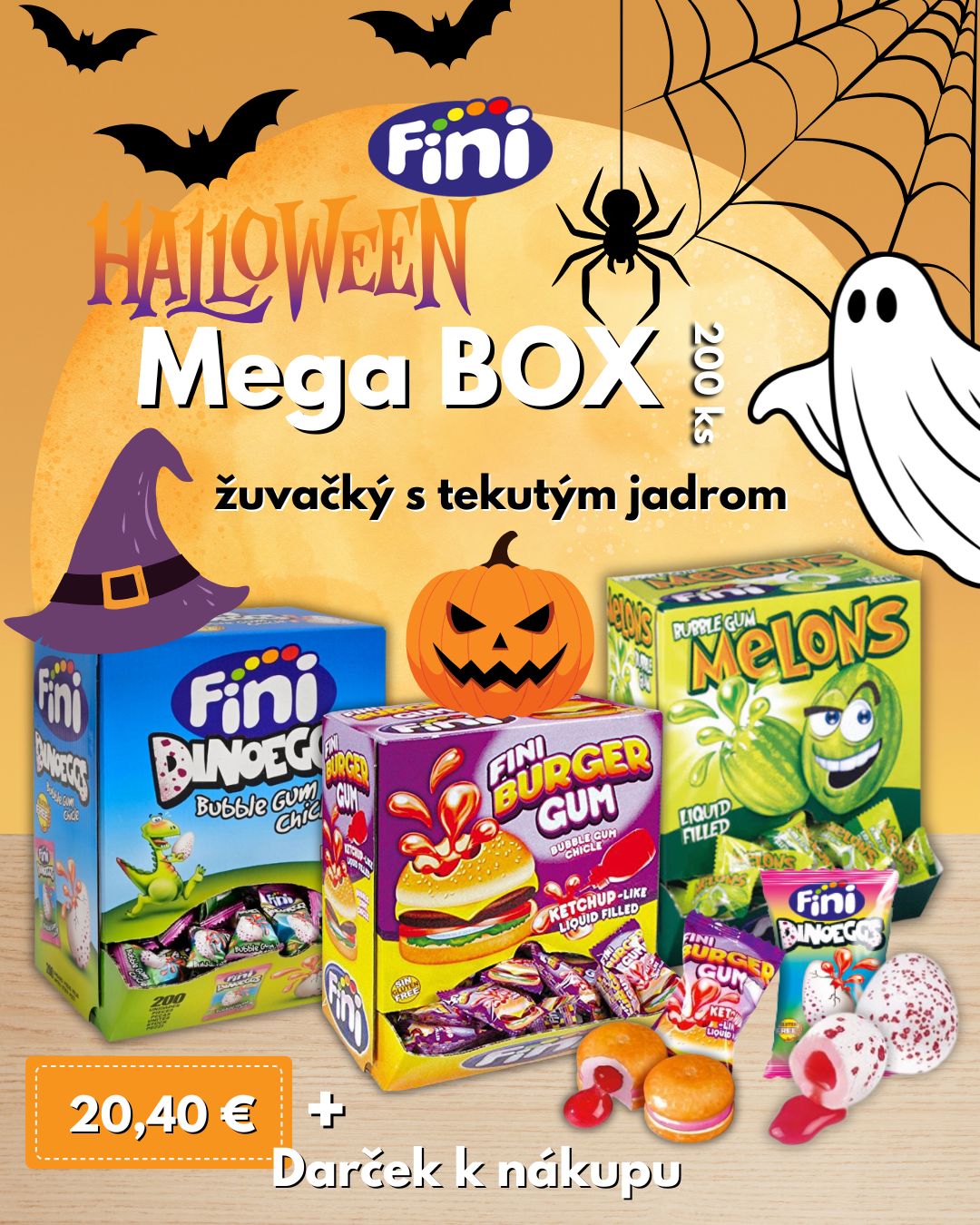 Objav tento MEGA BOX aj s darčekom v košíku...