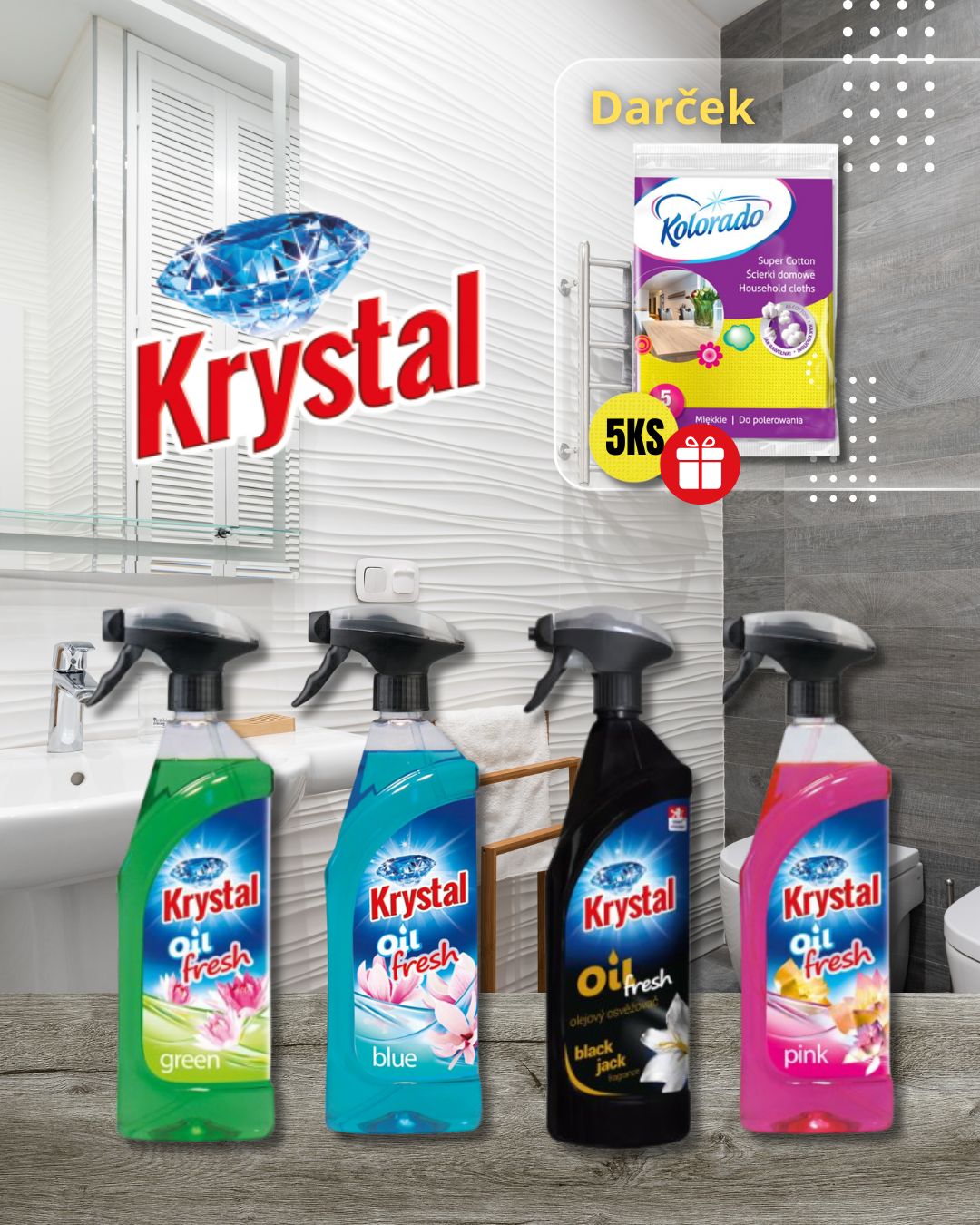 Super savé utierky Kolorado máš od nás ZDARMA ;)