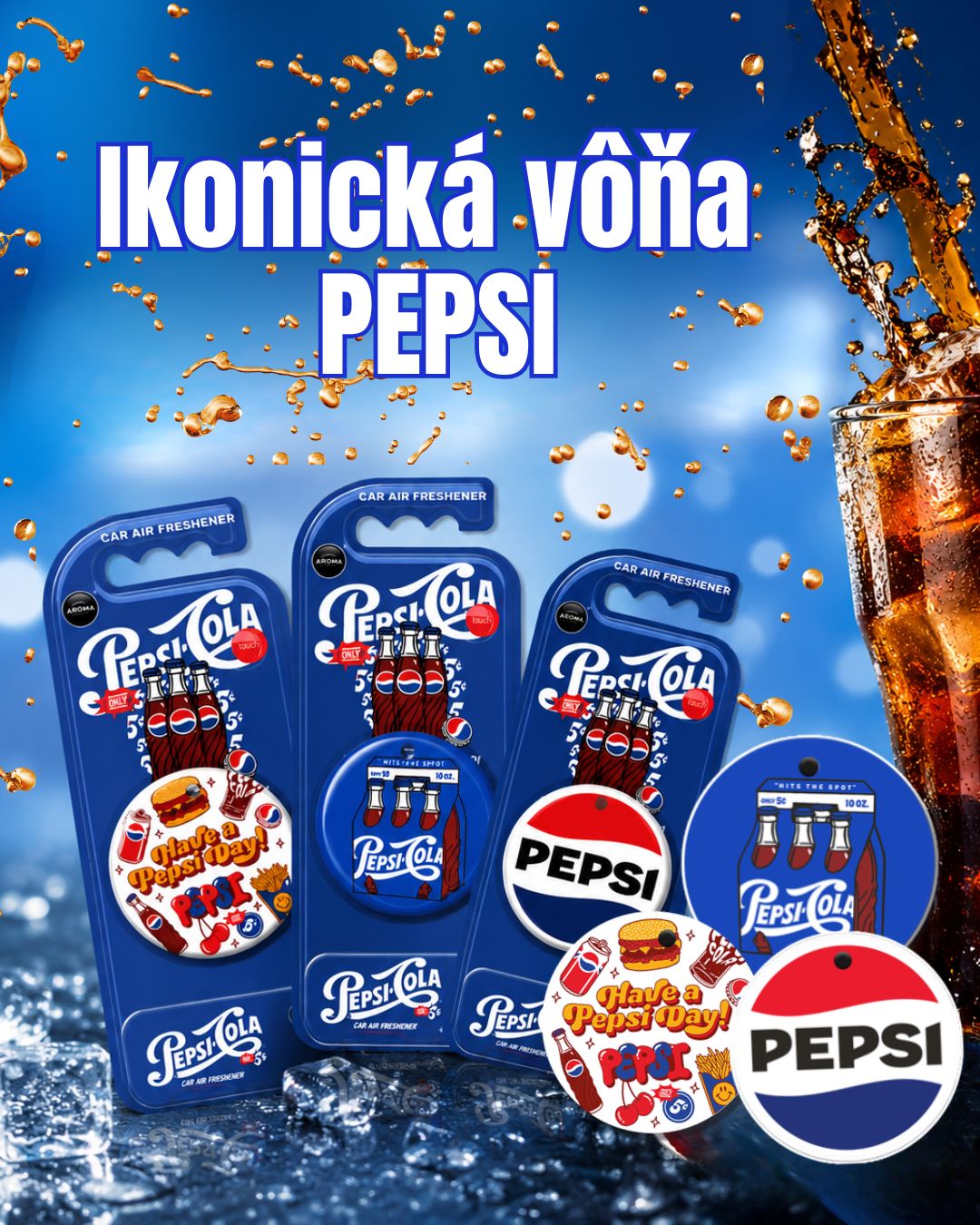 PEPSI-COLA osviežovače