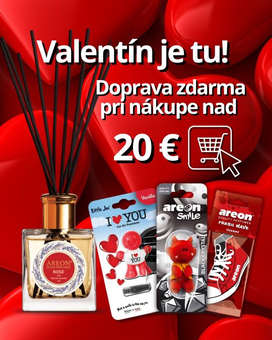 Pre Teba: Valentínske DOPRAVNÉ ZDARMA cez Packetu
