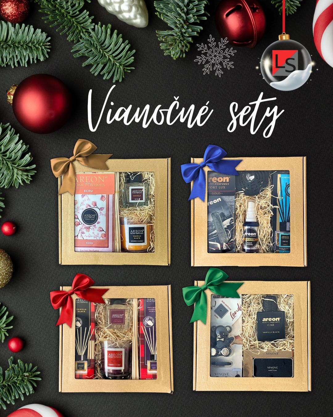 Starostlivo ručne pripravované Vianočné sety Lusja 2025