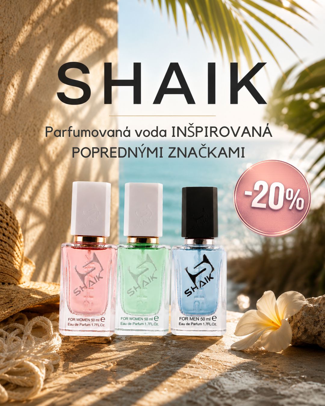 ☀️ Leto vonia ešte krajšie so SHAIK.