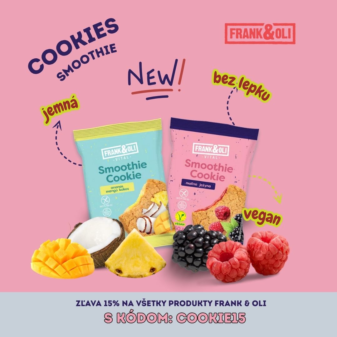 15% ZĽAVA na Cookies od Frank&Oli